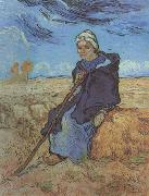 The Shepherdess (nn040 Vincent Van Gogh